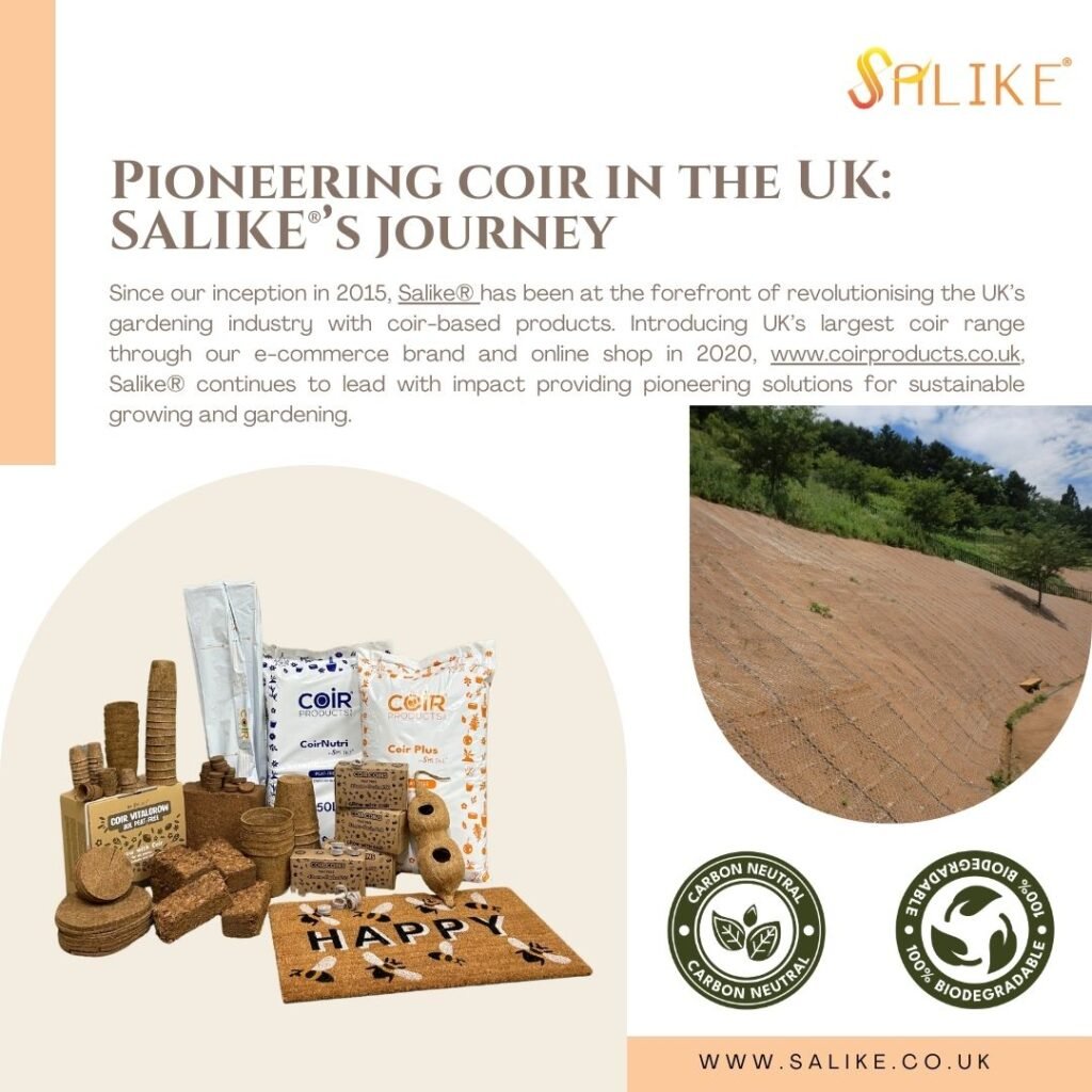 Pioneering coir in the UK: SALIKE®’s journey