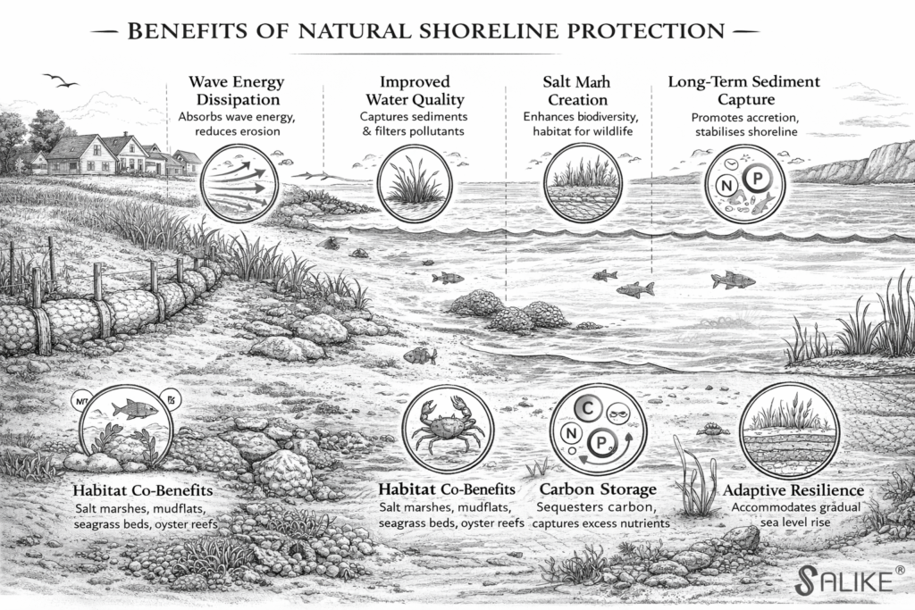 Natural Shoreline Protection: Engineering-Led Coir Systems for Coastal & Estuarine Resilience